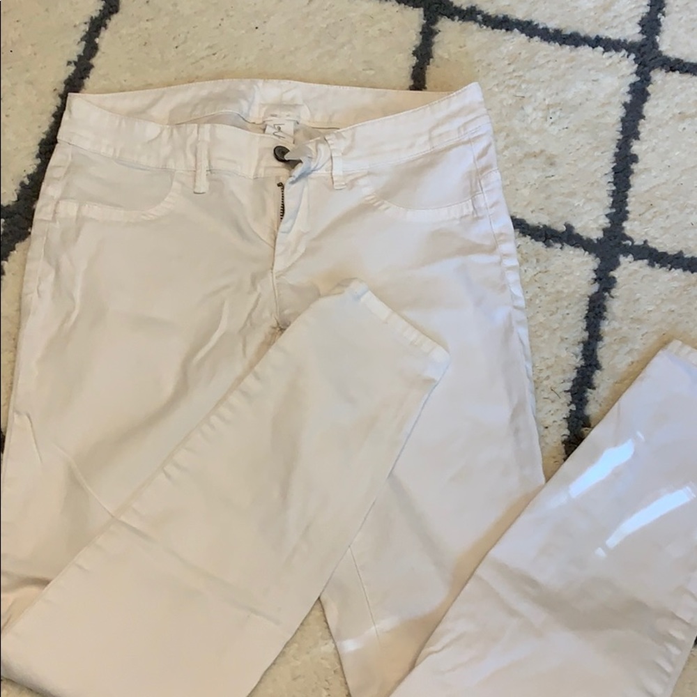 White jean jegging victoria secret